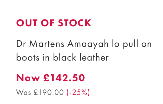 Dr Martens Boots - Size 4