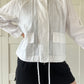 COS Loose Linen Jacket - Size 10