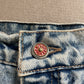 Vintage 80's Denim Skirt - Size 8