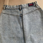 Vintage 80's Denim Skirt - Size 8
