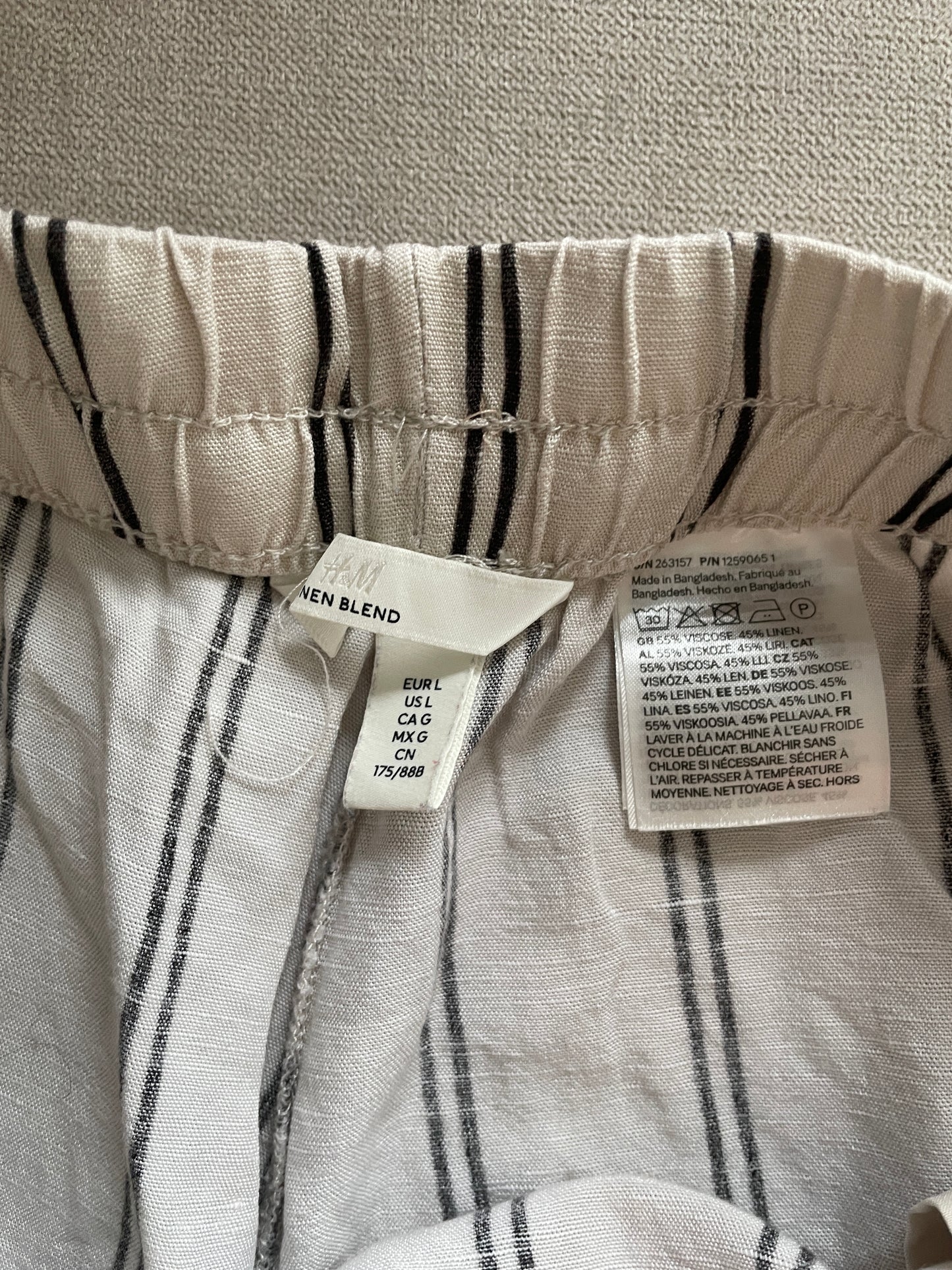 H&M Linen Trousers - Size L