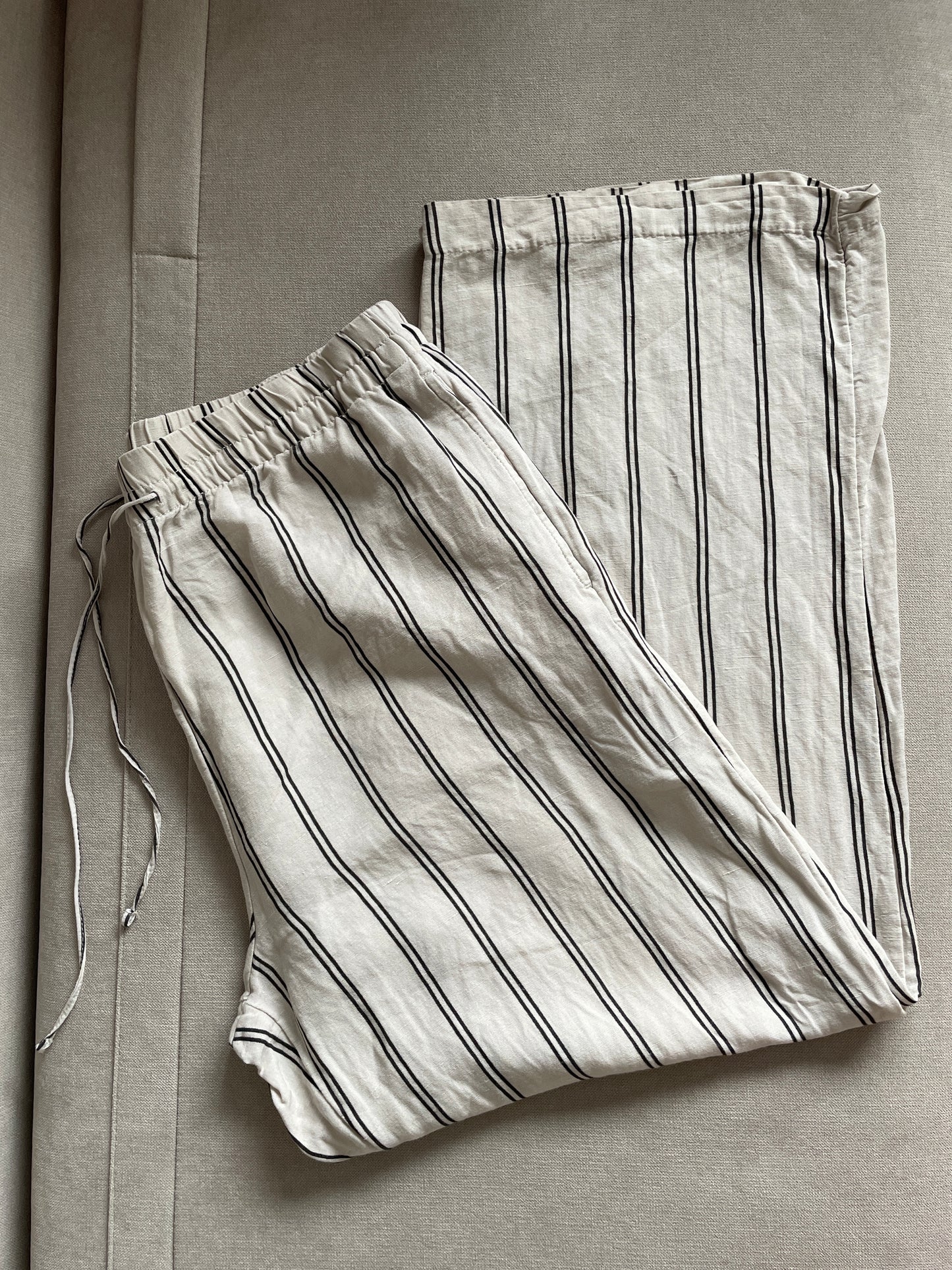 H&M Linen Trousers - Size L