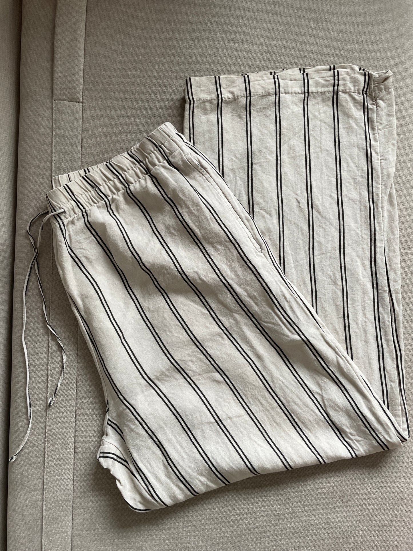 H&M Linen Trousers - Size L