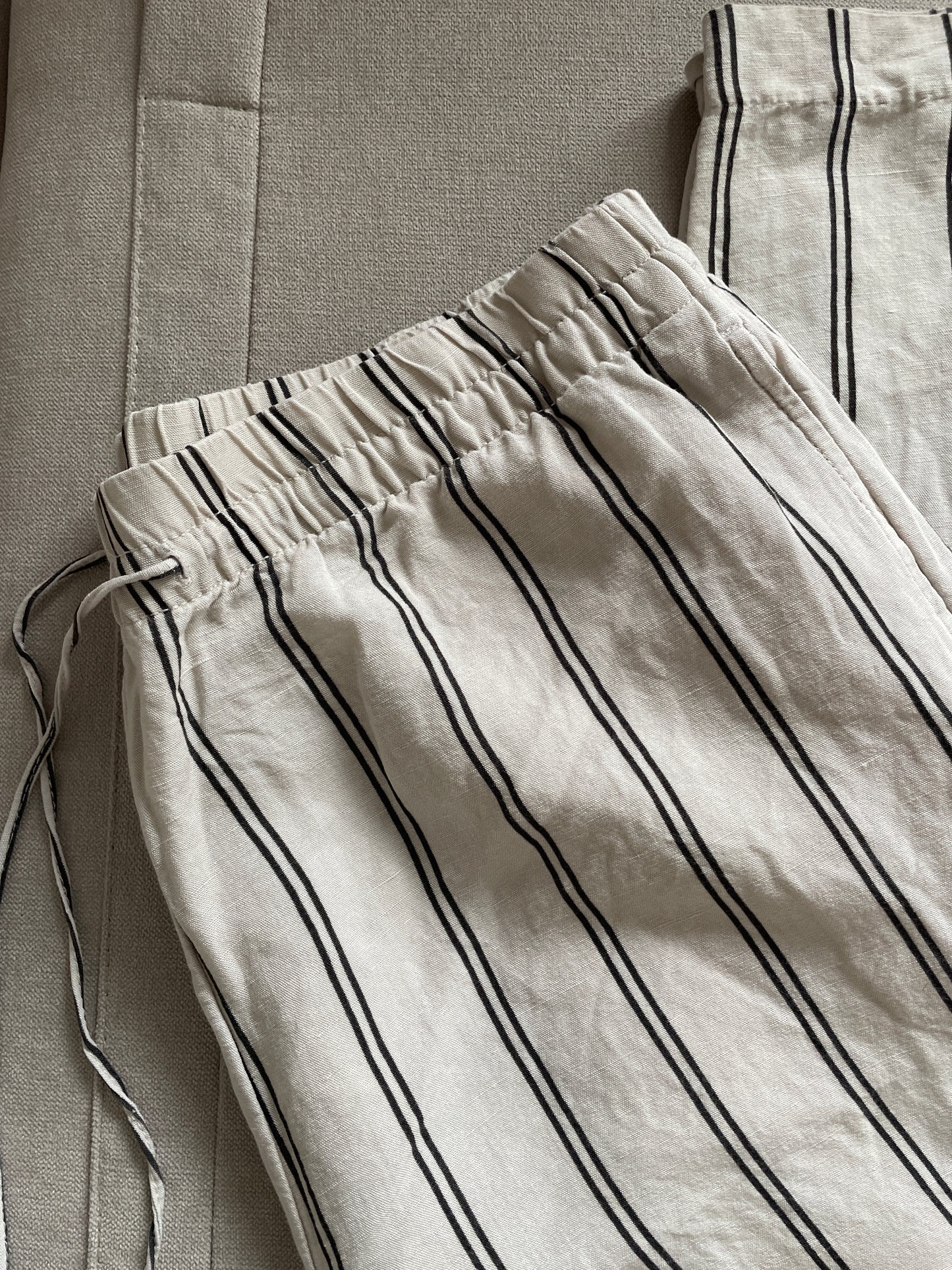 H&M Linen Trousers - Size L
