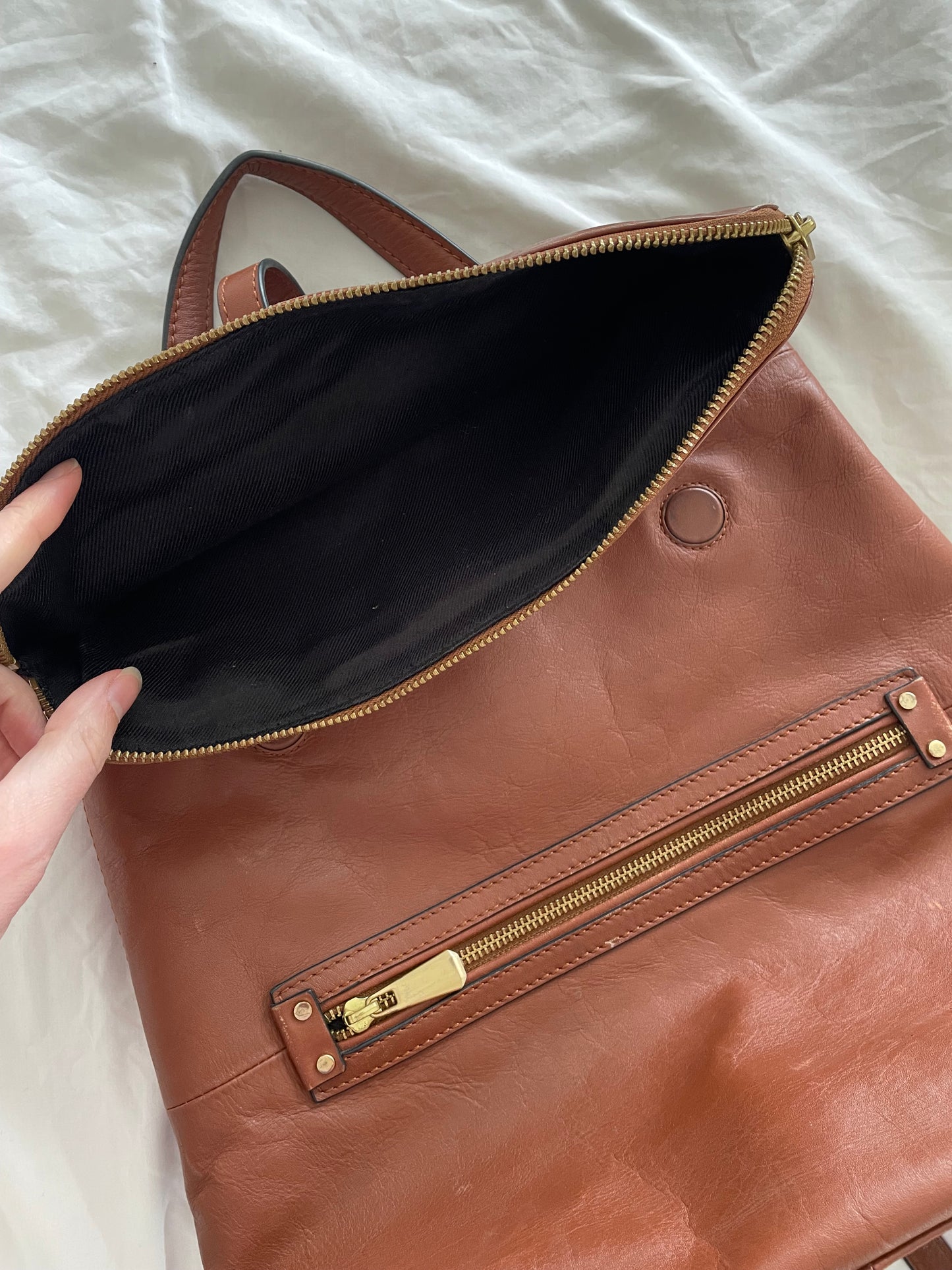 M&S Leather Backpack