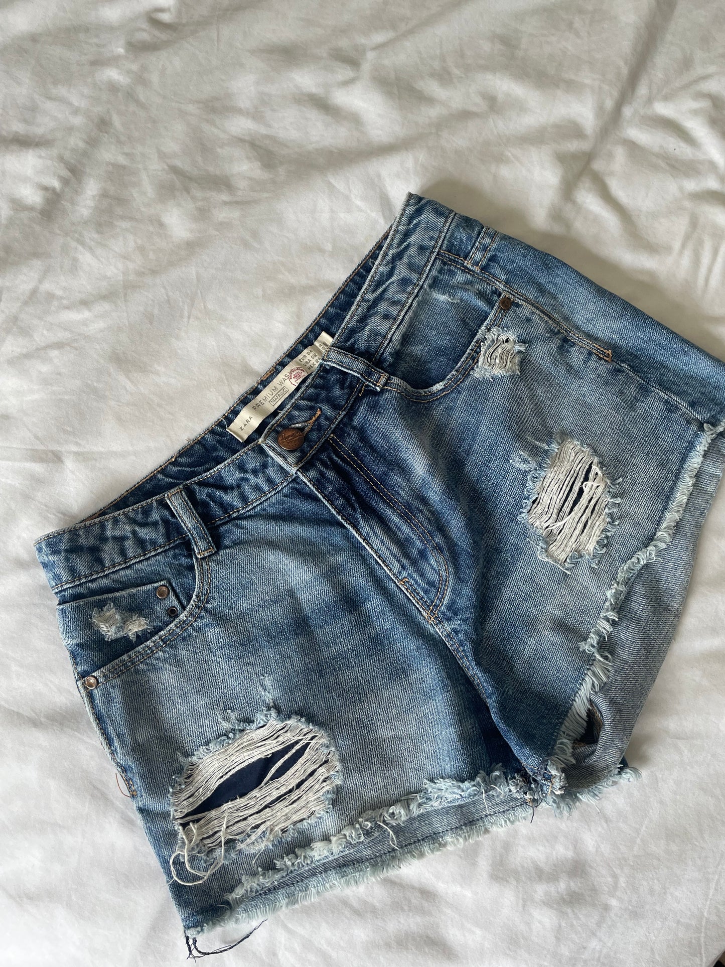 Zara Denim Shorts - Size 6/8