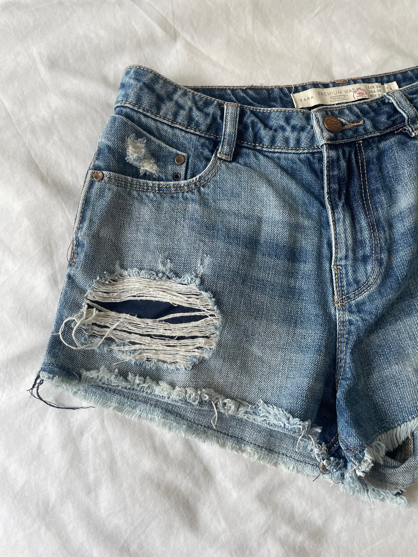 Zara Denim Shorts - Size 6/8