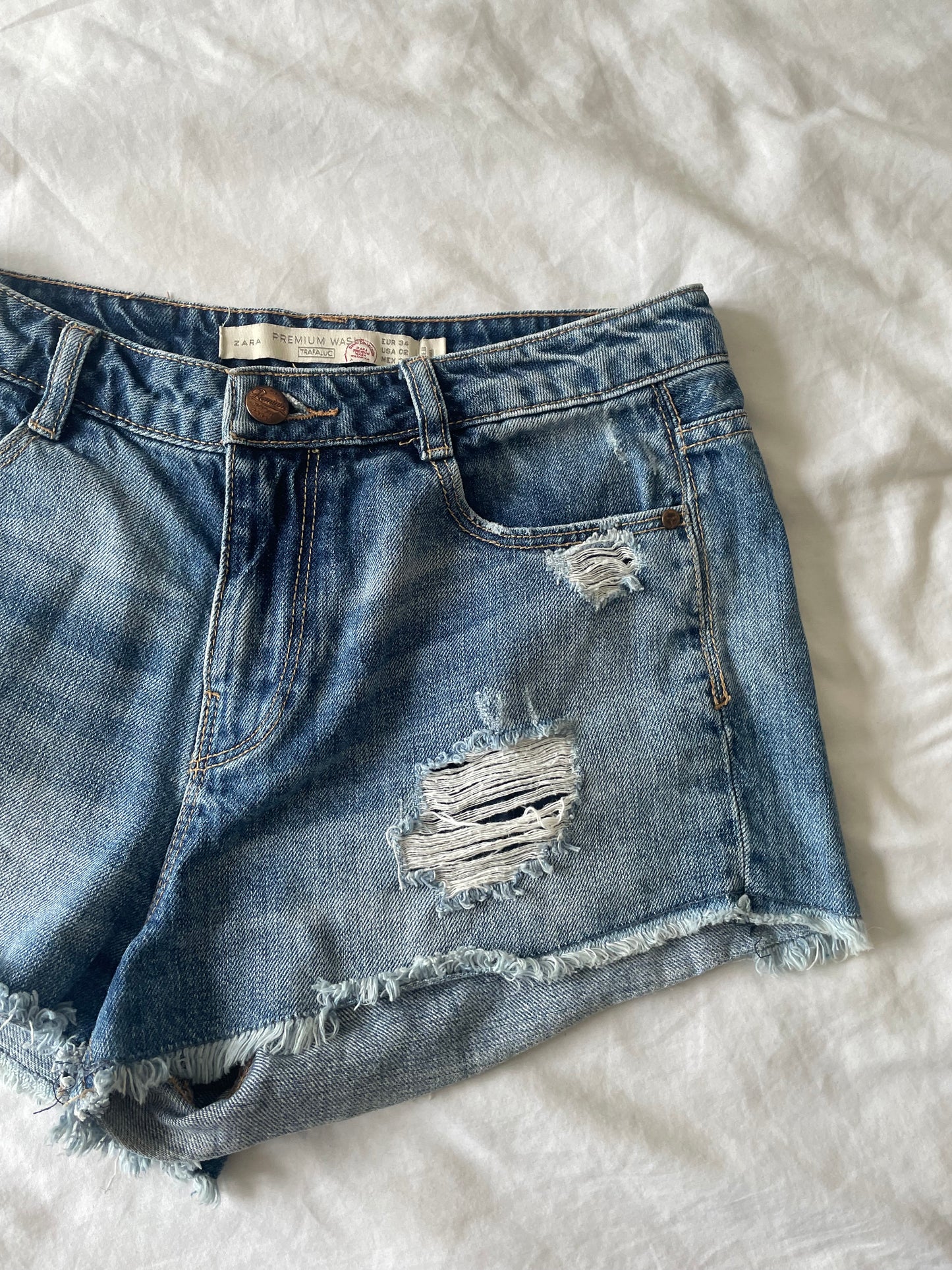 Zara Denim Shorts - Size 6/8