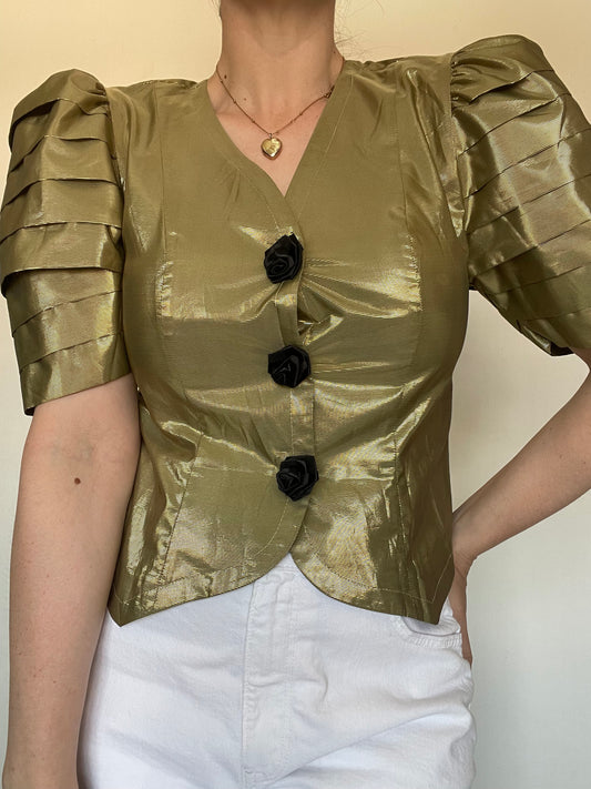Vintage Blouse - Size 10