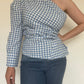 Zara Gingham Top NEW - Size M