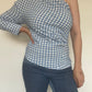 Zara Gingham Top NEW - Size M