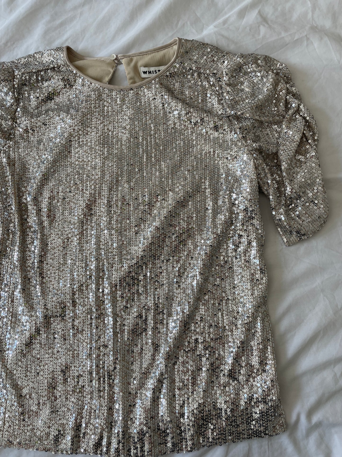 Whistles Sequin Top RRP £129 - Size 10