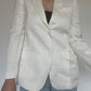 Zara White Blazer NEW - Size XS