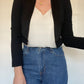 Karen Millen Cropped Jacket NEW £160 - Size 8