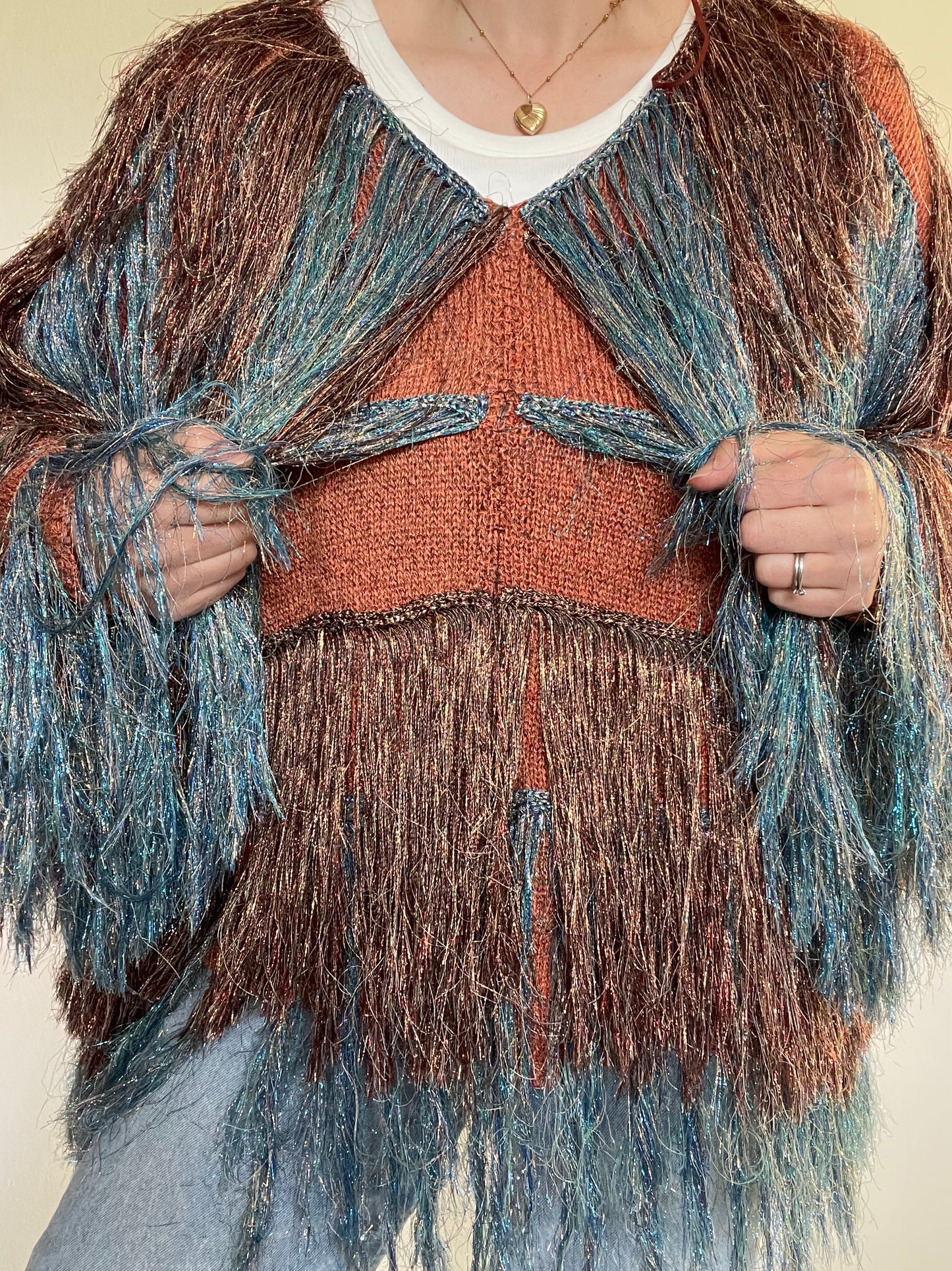 Zara Fringe Jumper
