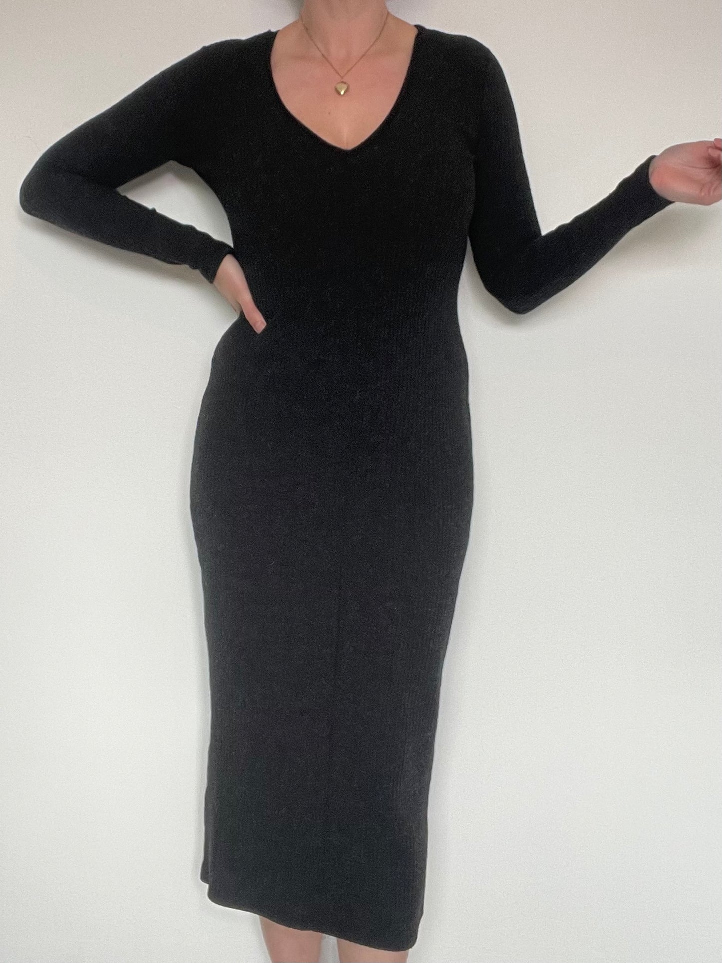 Zara Knitted Dress - Size Small