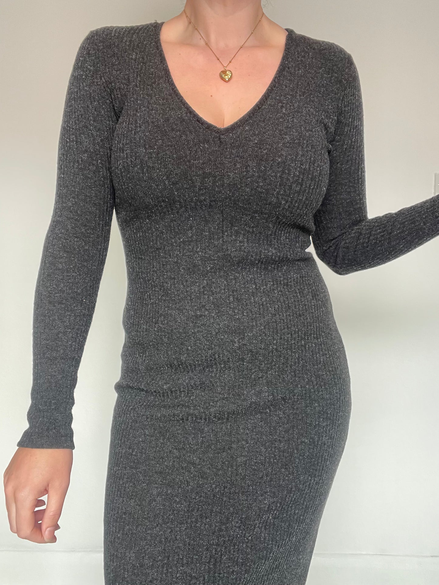 Zara Knitted Dress - Size Small