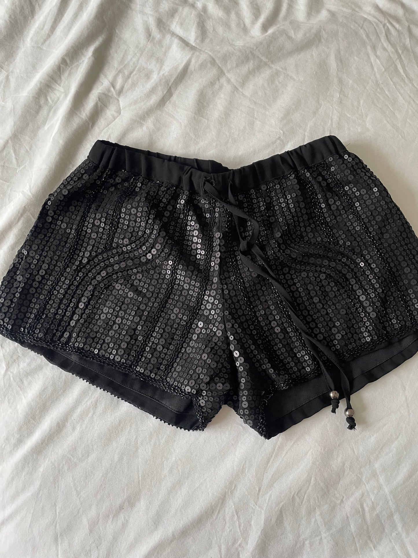 Solagne Sequin Shorts - Size Small