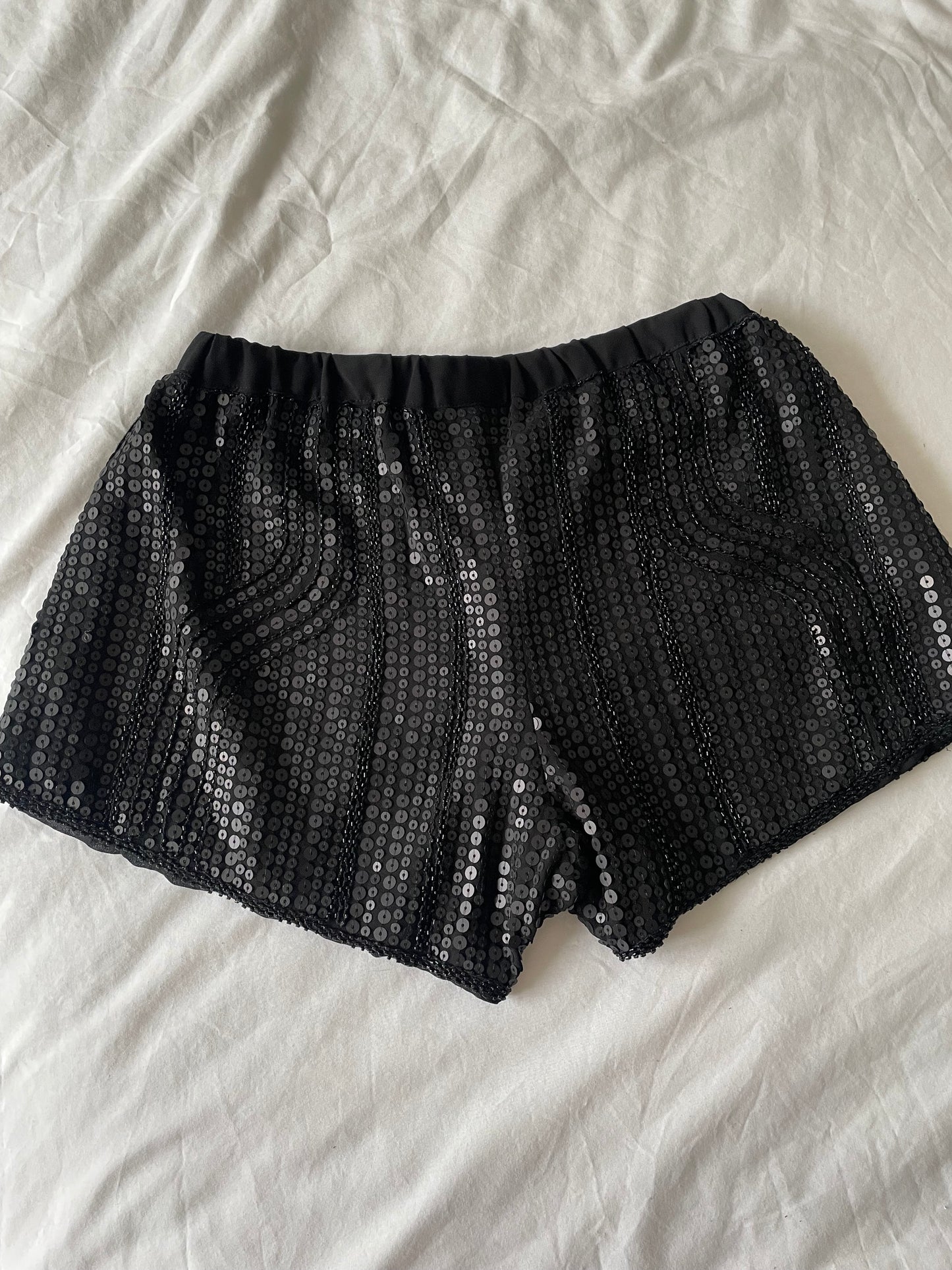 Solagne Sequin Shorts - Size Small