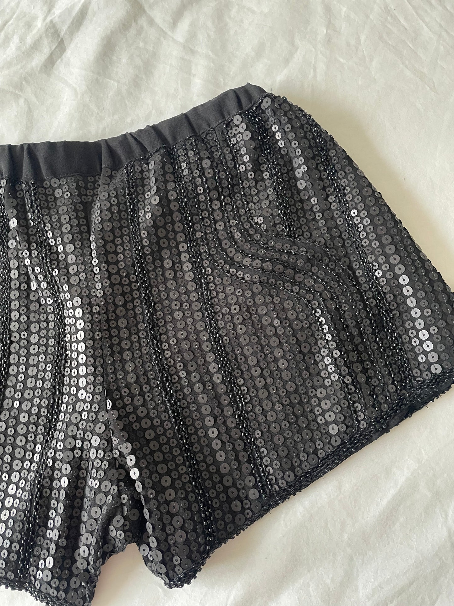 Solagne Sequin Shorts - Size Small