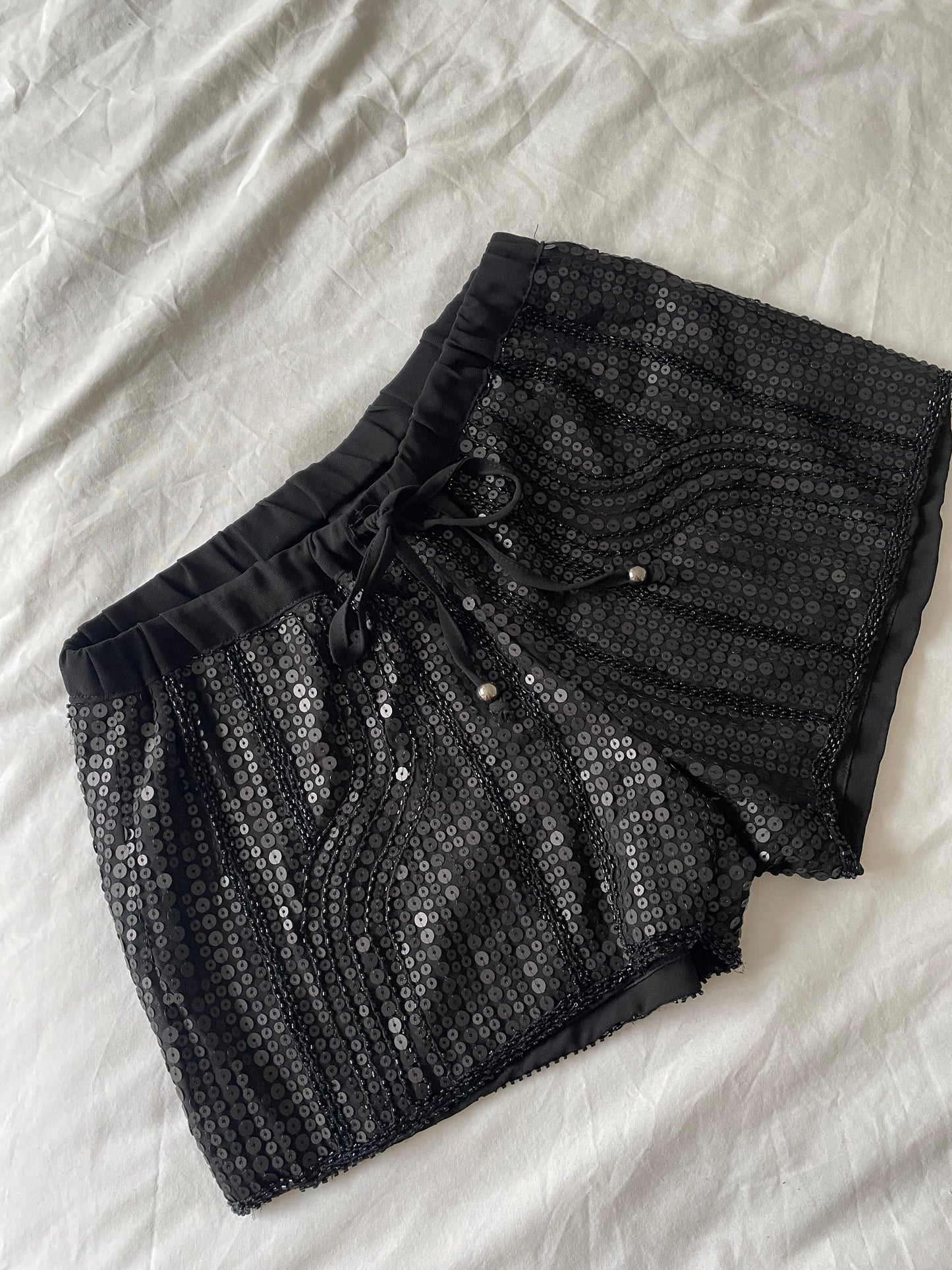 Solagne Sequin Shorts - Size Small