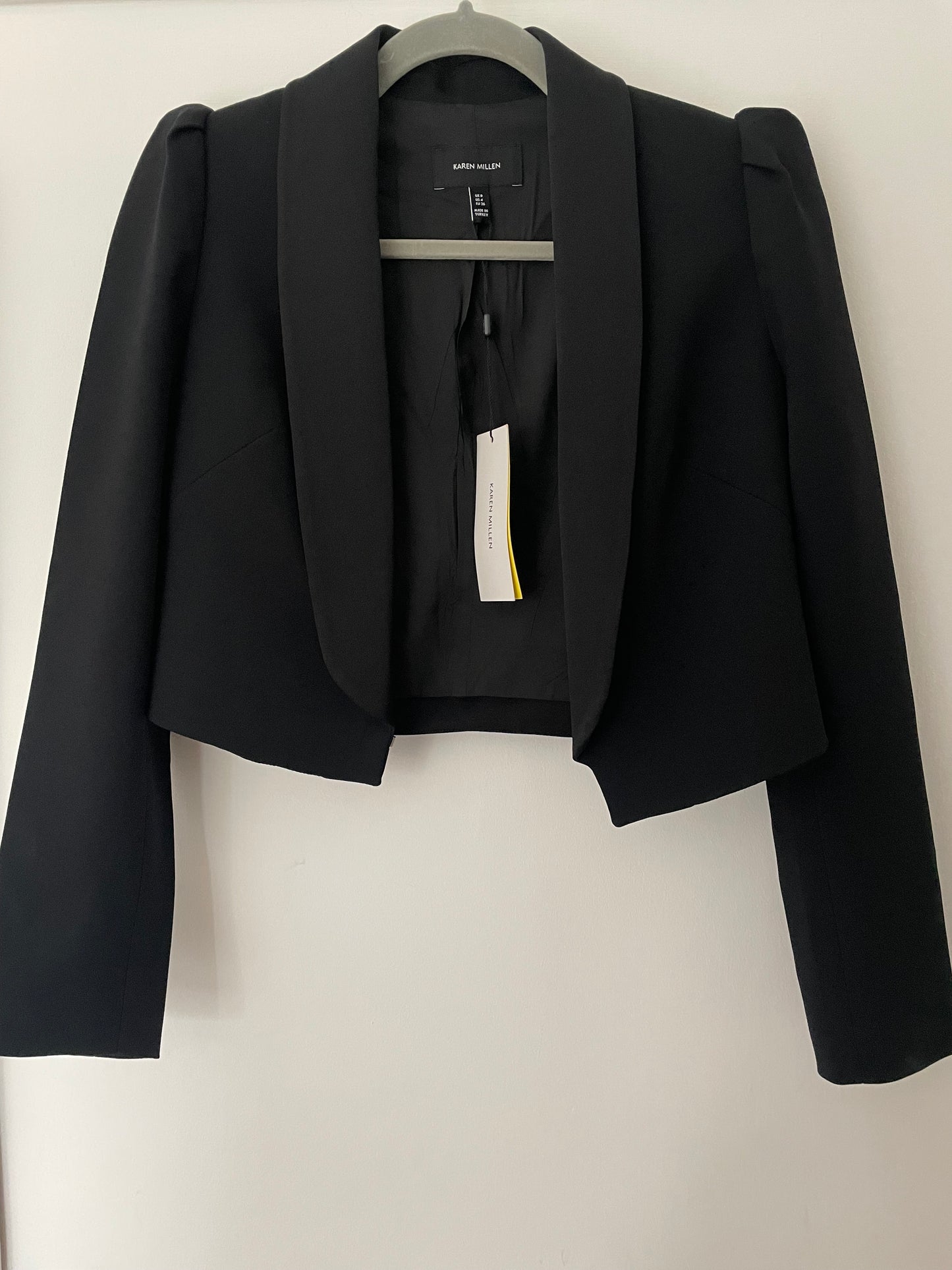 Karen Millen Cropped Jacket NEW £160 - Size 8