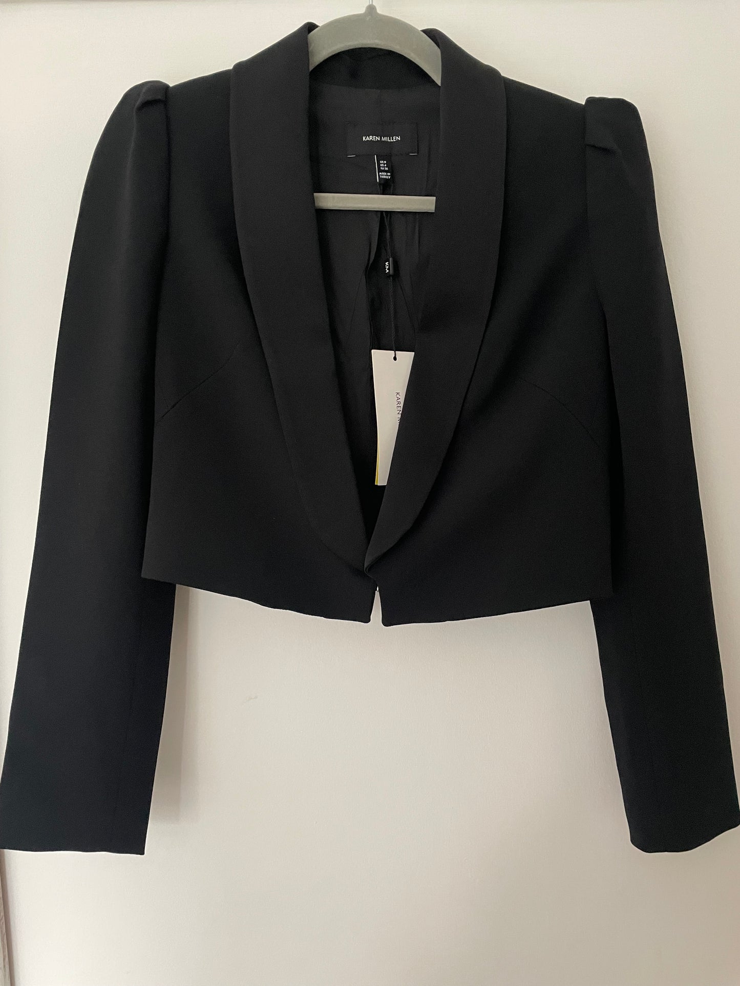 Karen Millen Cropped Jacket NEW £160 - Size 8