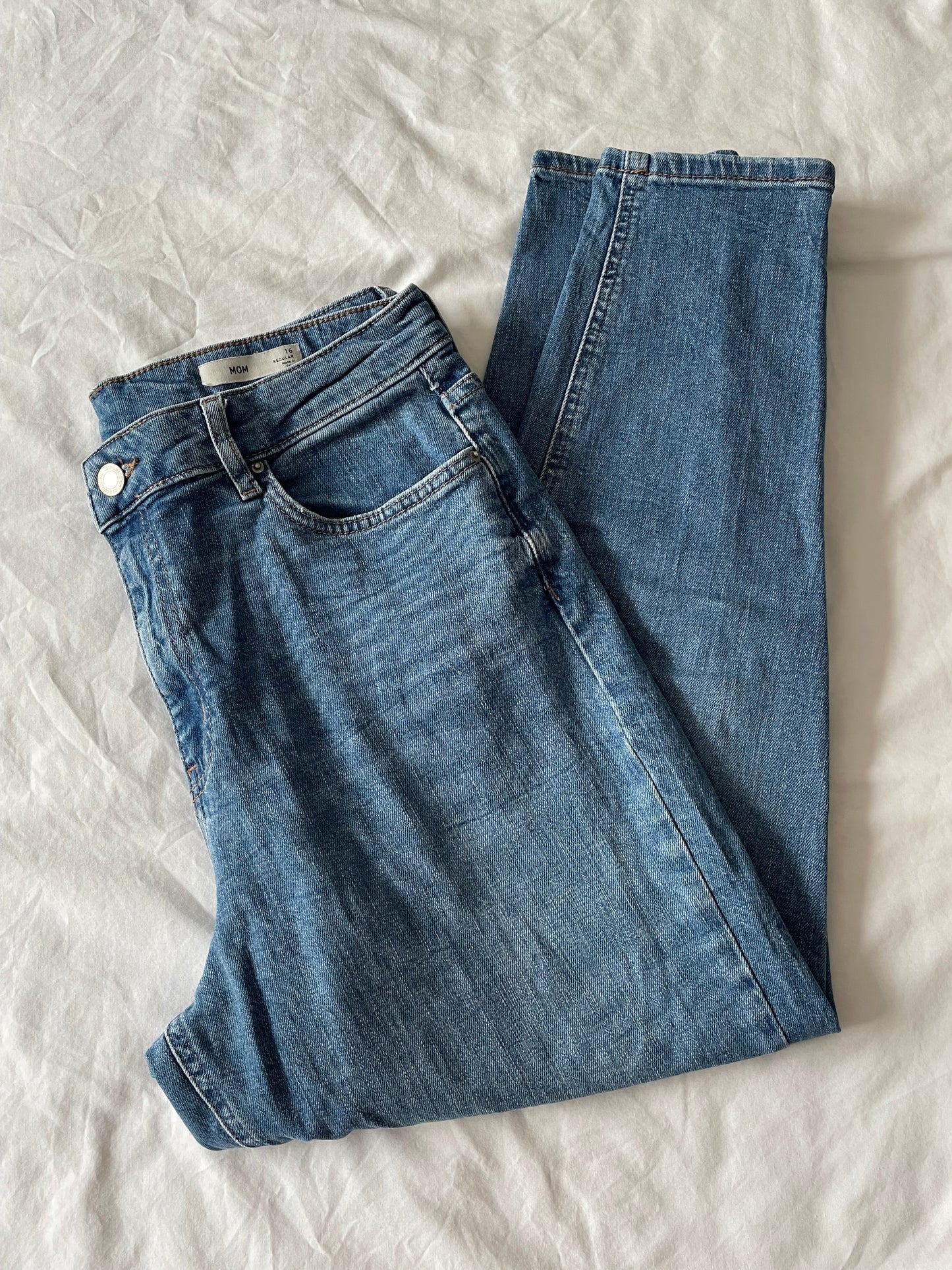 M&S Mom Jeans - Size 16