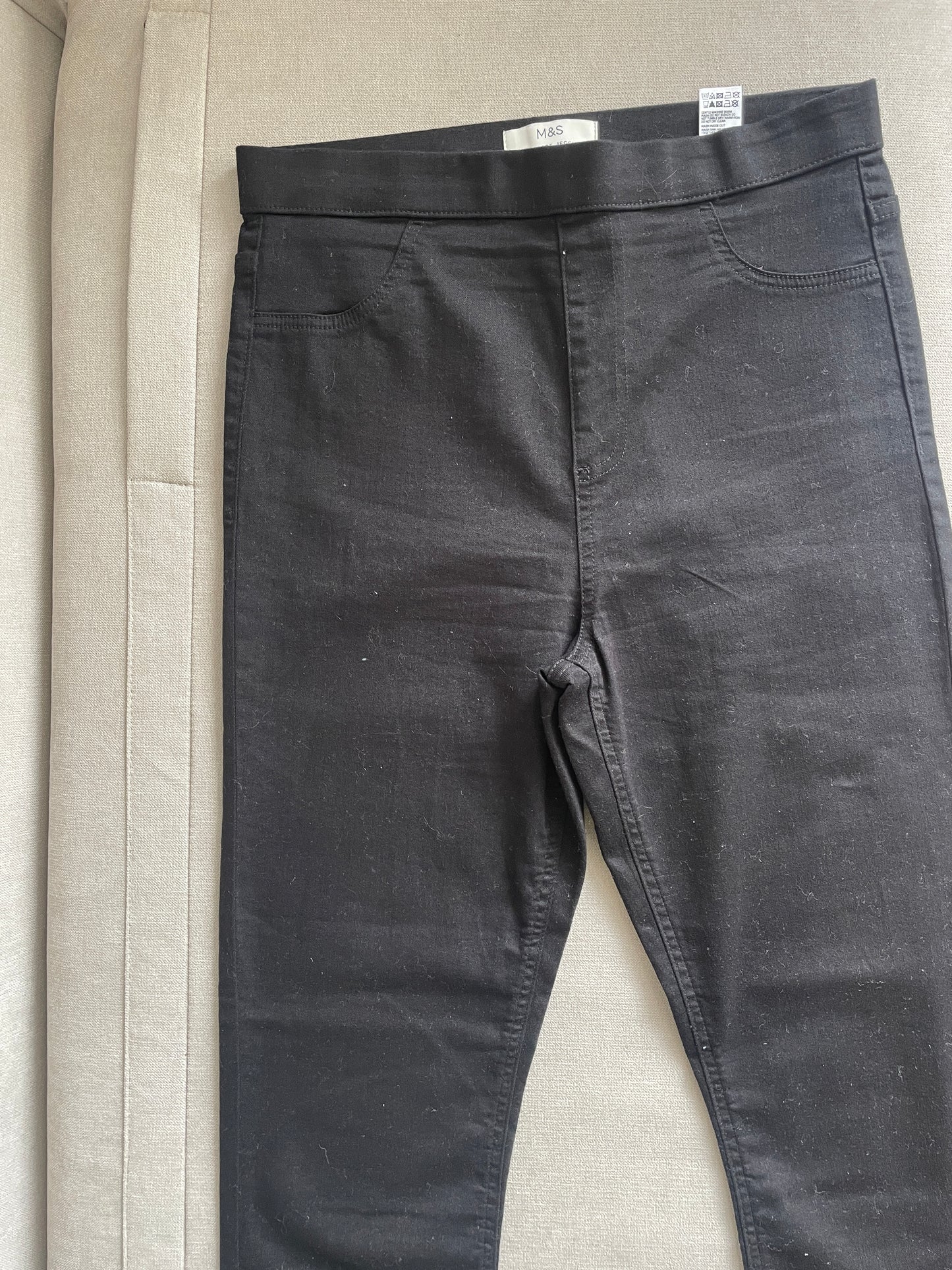 M&S Flare Jeggings - Size 12 Long