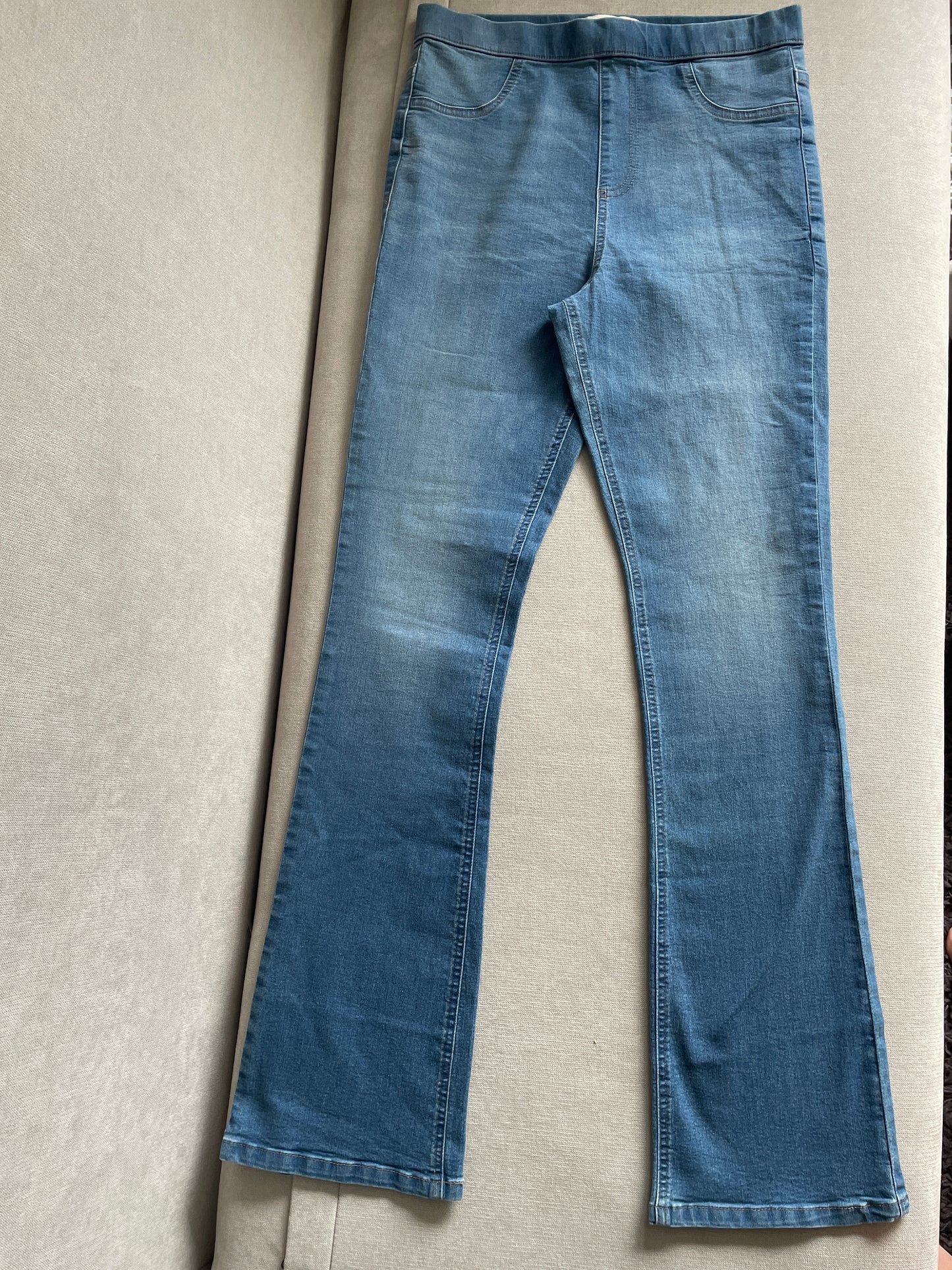 M&S Flare Jeggings - Size 12 Long