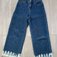 Gap Bleached Wide Leg Jeans - Size 8