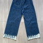 Gap Bleached Wide Leg Jeans - Size 8