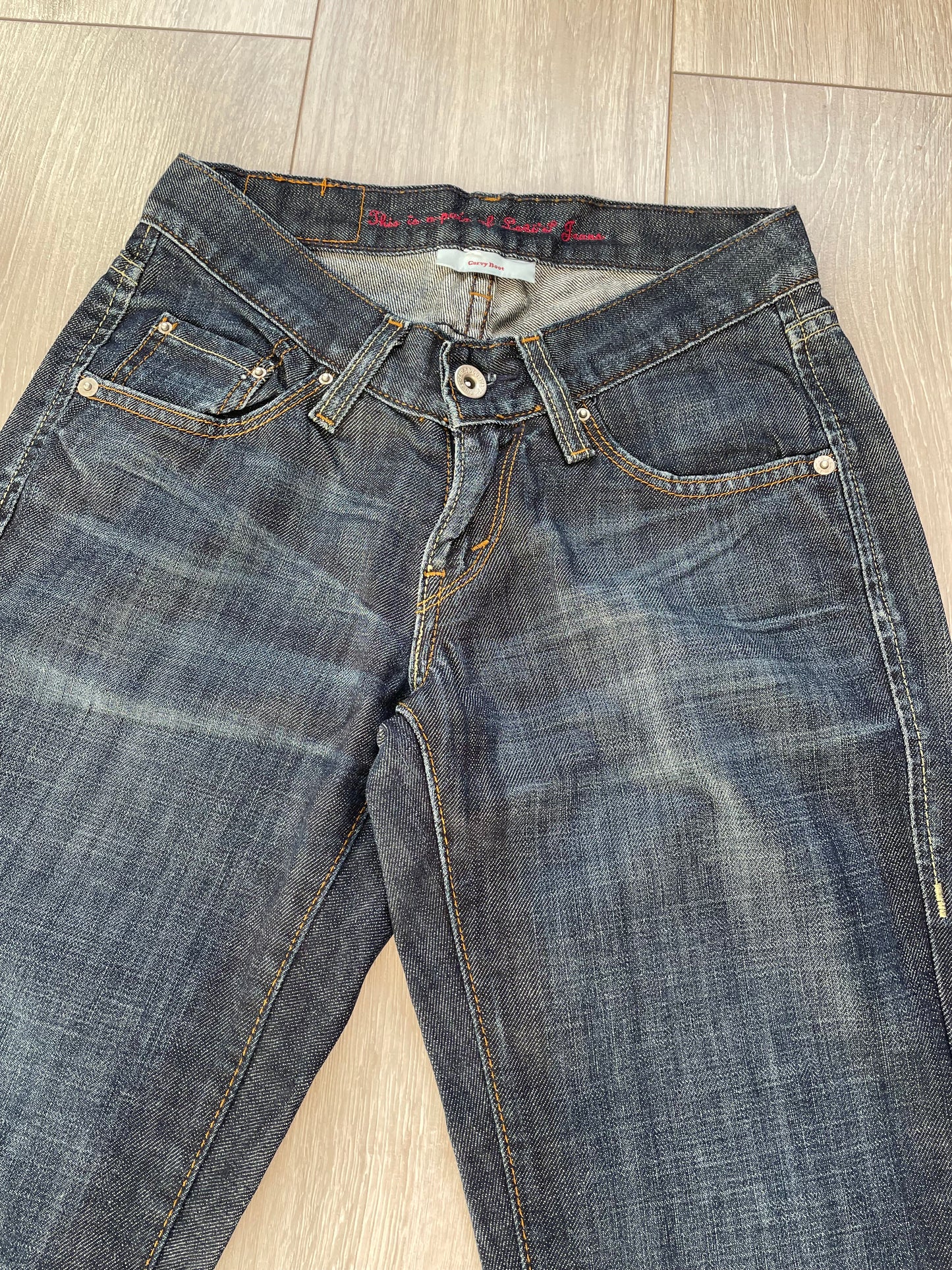 Levi's Curvy Bootleg Jeans - Waist 25"