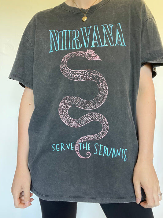 Bershka Nirvana T Shirt