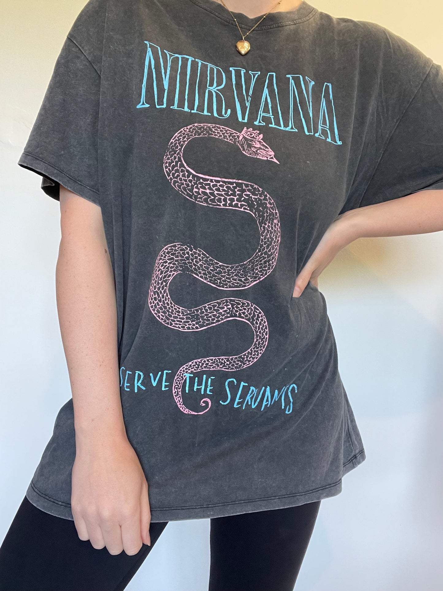 Bershka Nirvana T Shirt
