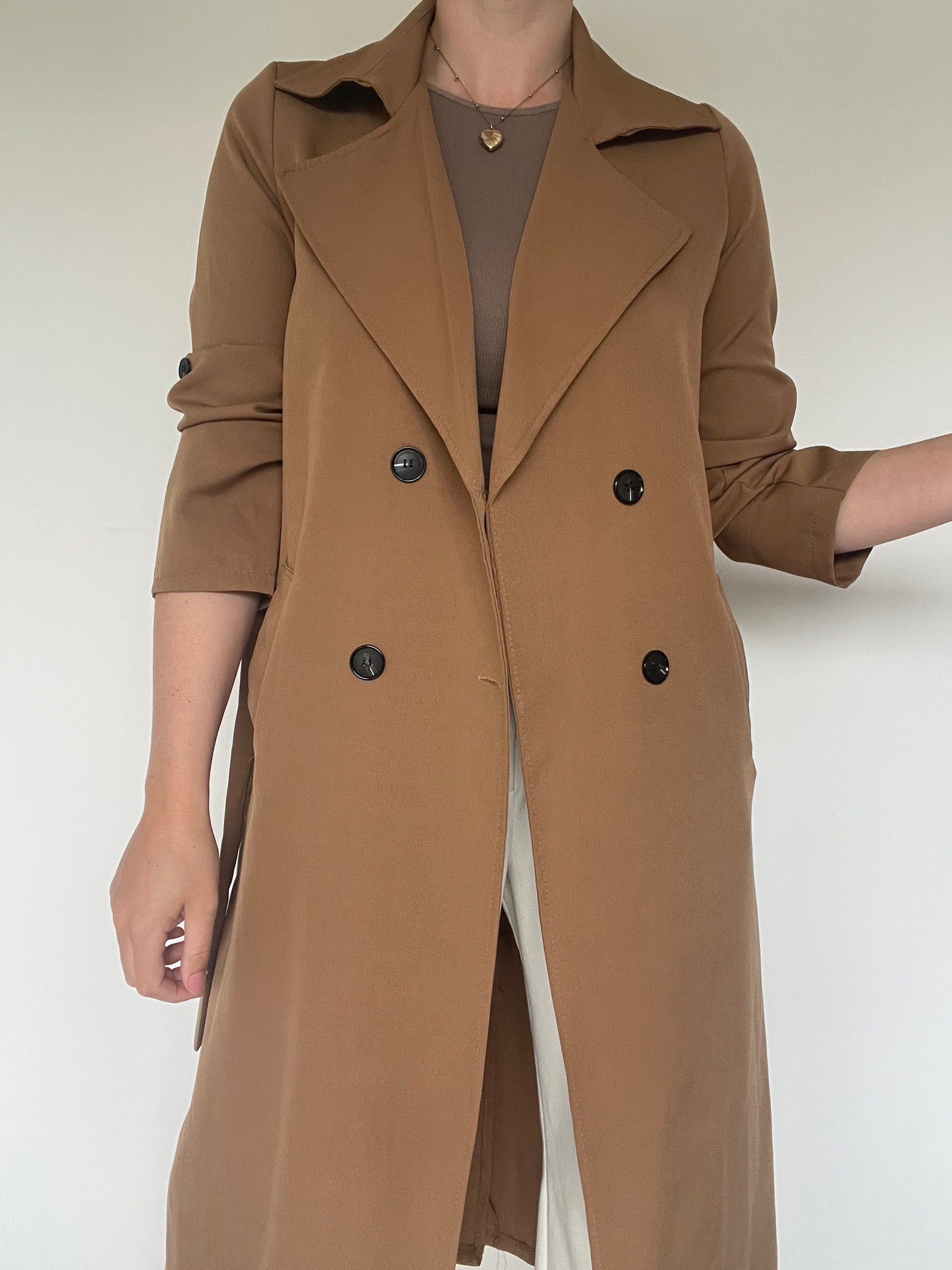 New Collection Trench Coat M