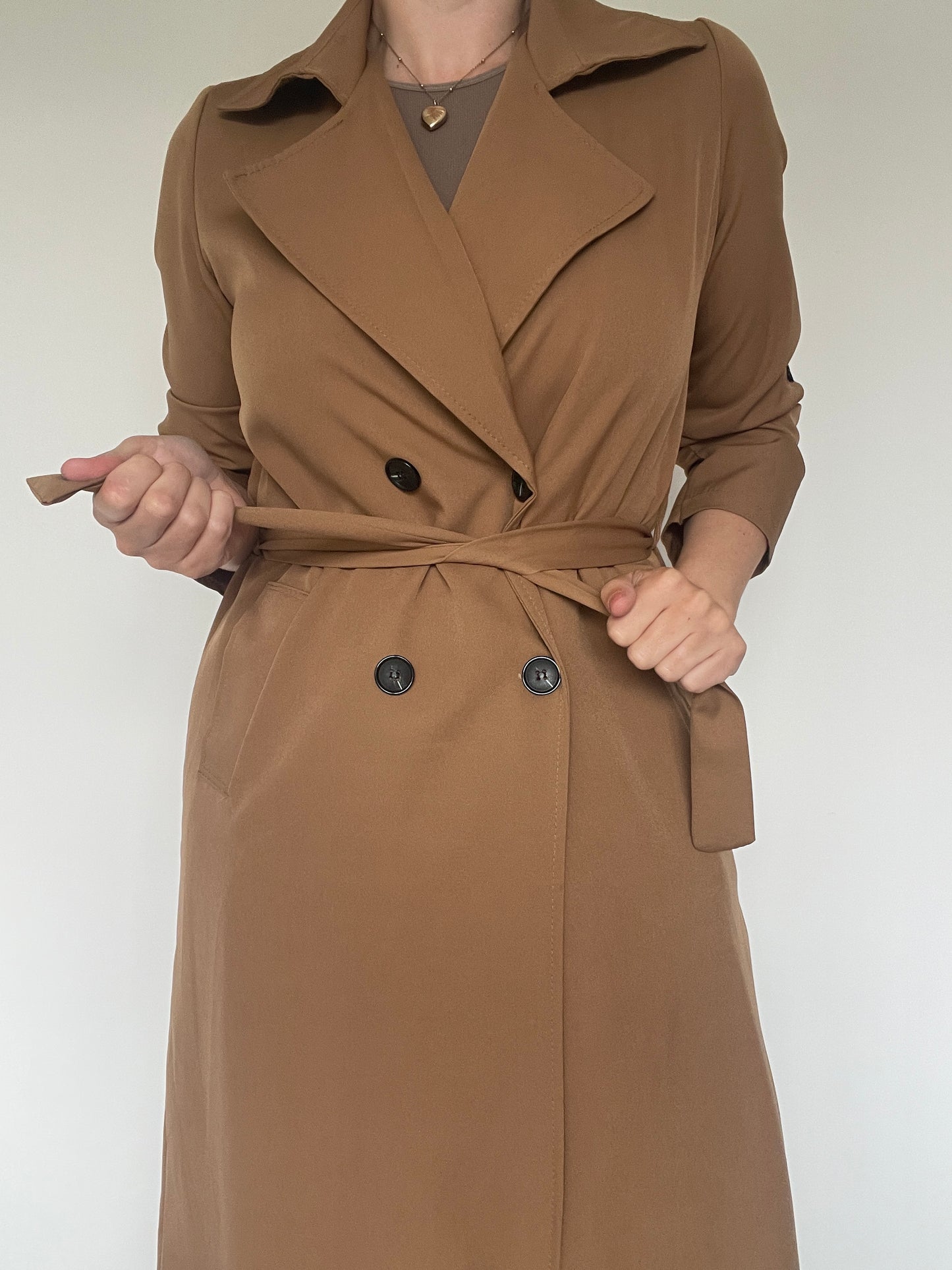 New Collection Trench Coat M