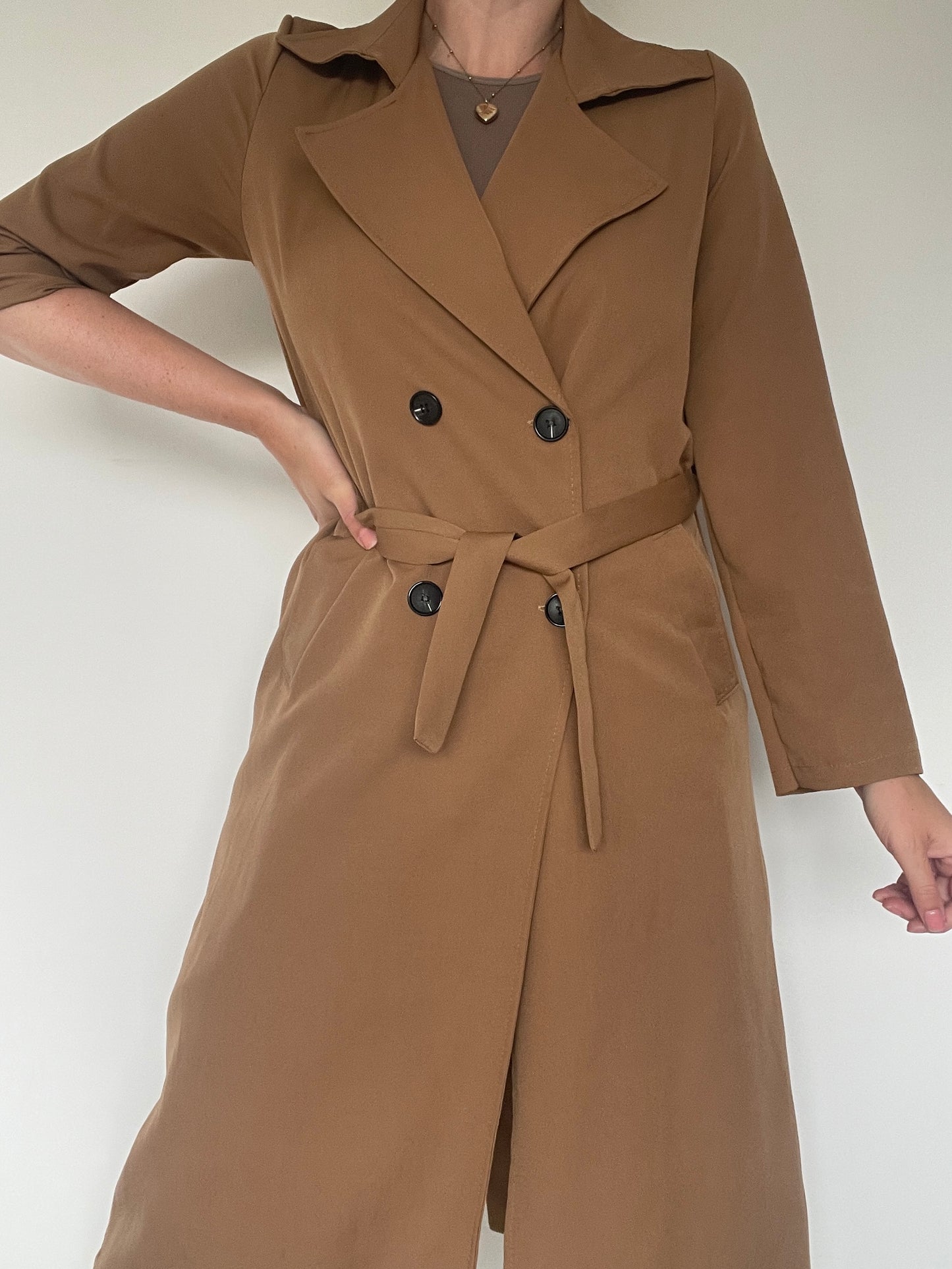 New Collection Trench Coat M