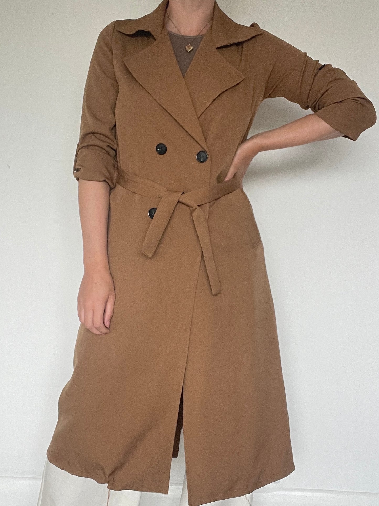 New Collection Trench Coat M