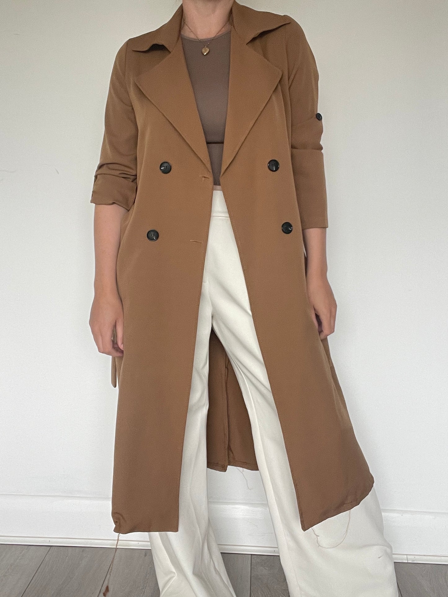 New Collection Trench Coat M