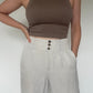 & Other Stories Linen Trousers - Size 12