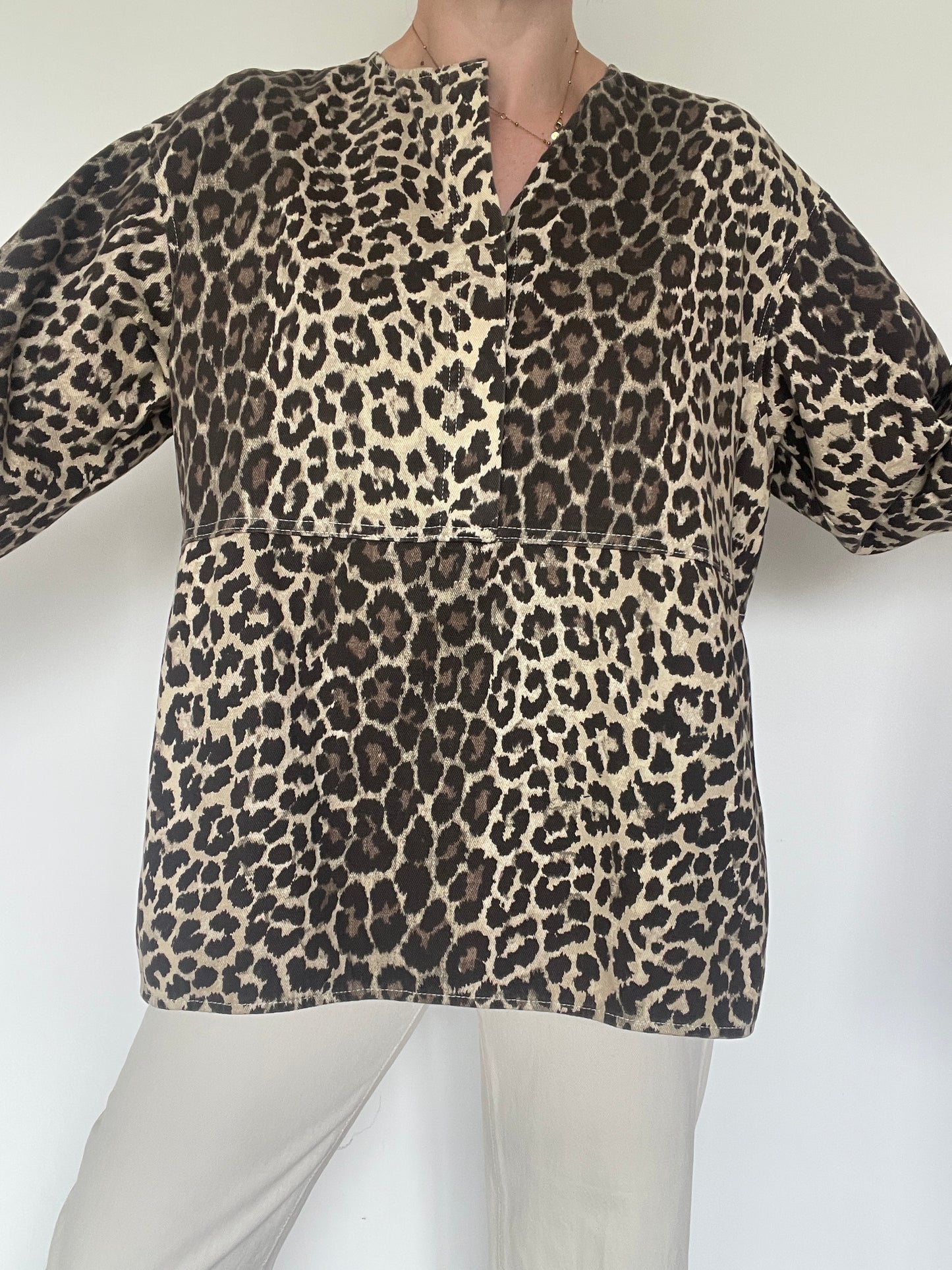 Leopard Tunic - Size M