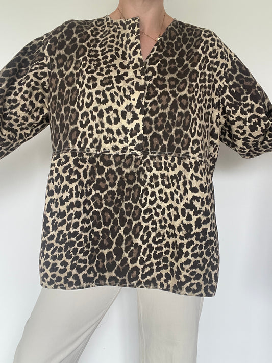 Leopard Tunic - Size M