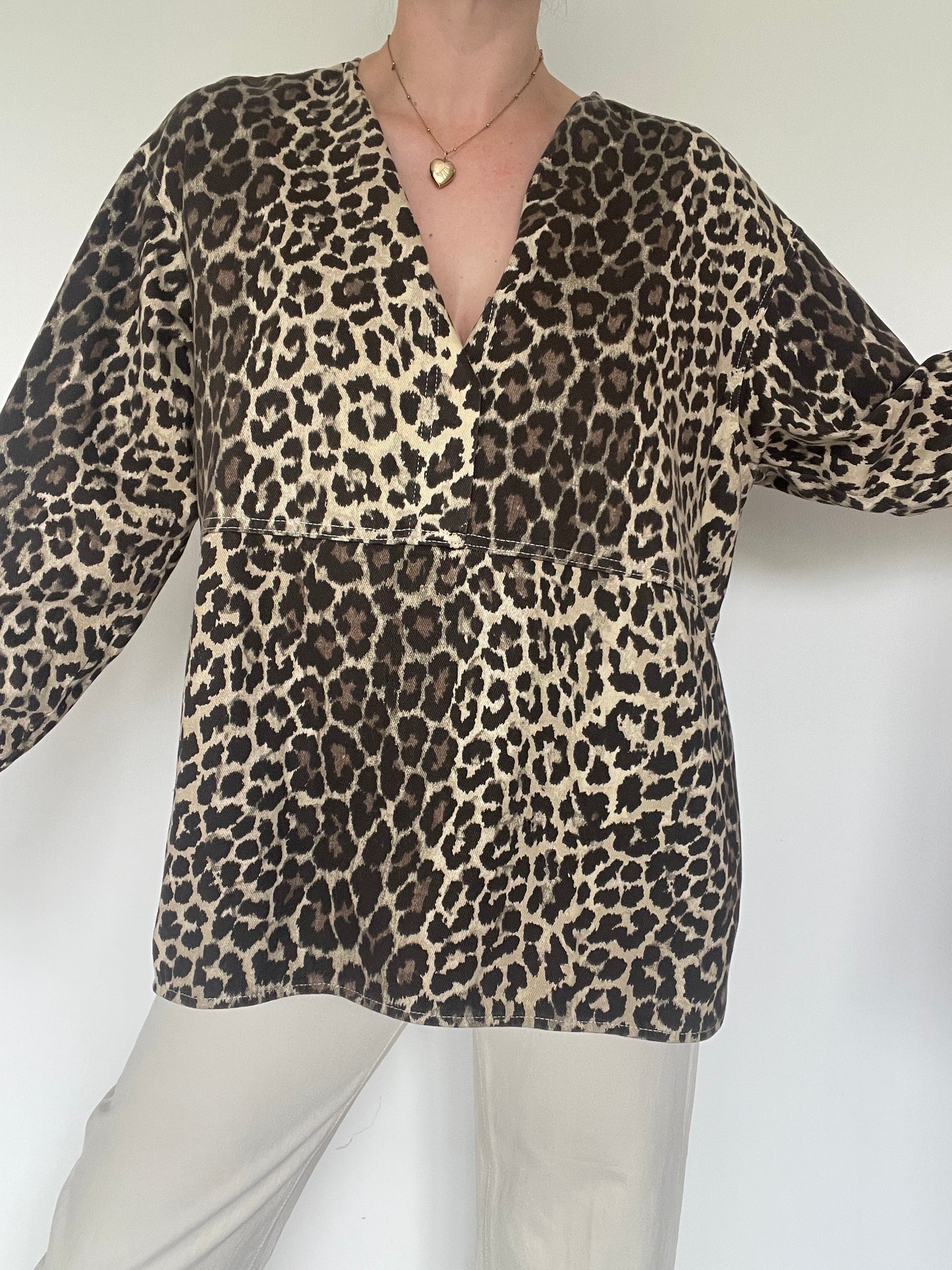Leopard Tunic - Size M