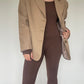 Brown Unitard - Size M