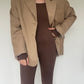 Brown Unitard - Size M