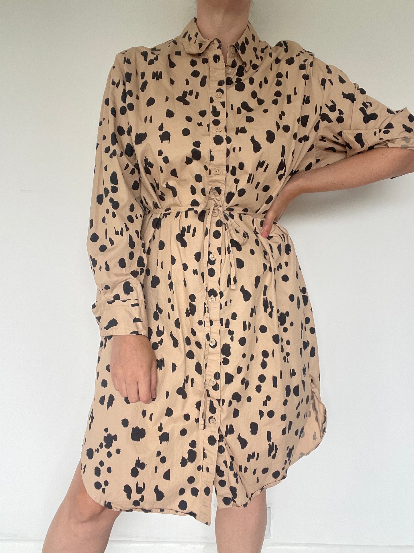 M&S Cotton Dress - Size 16