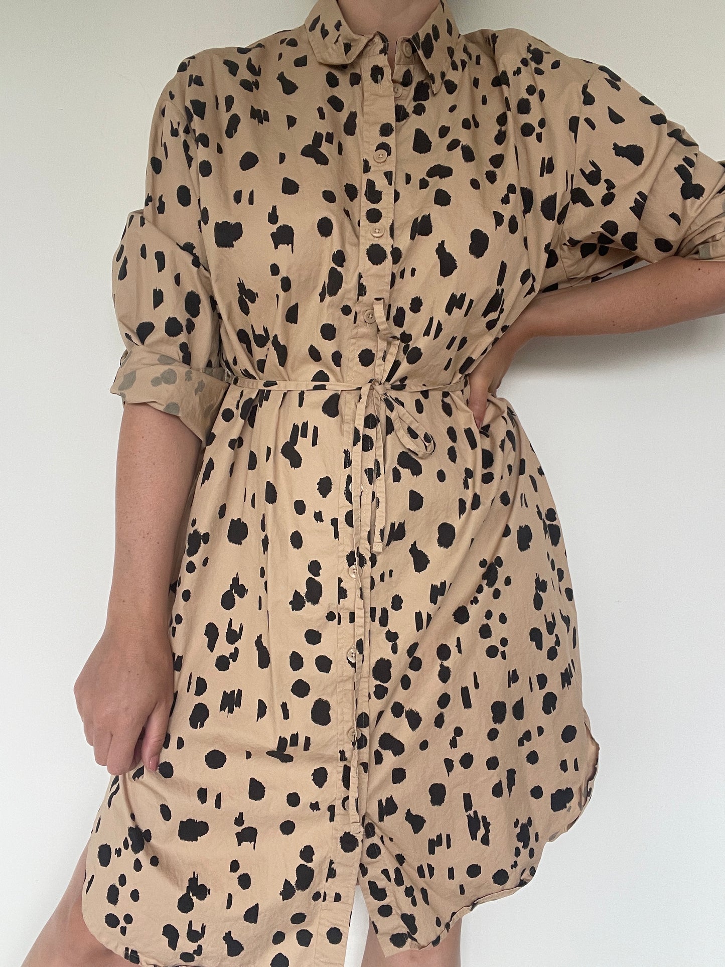 M&S Cotton Dress - Size 16