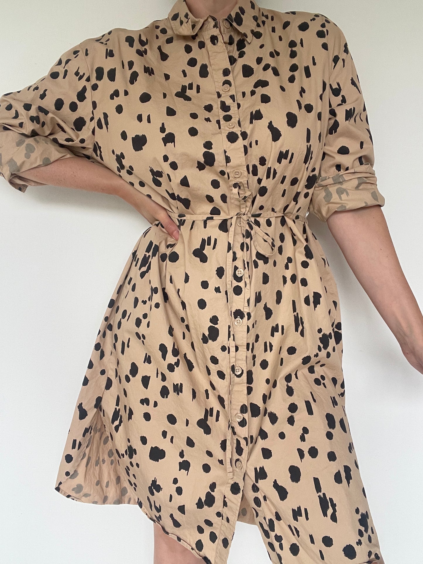 M&S Cotton Dress - Size 16