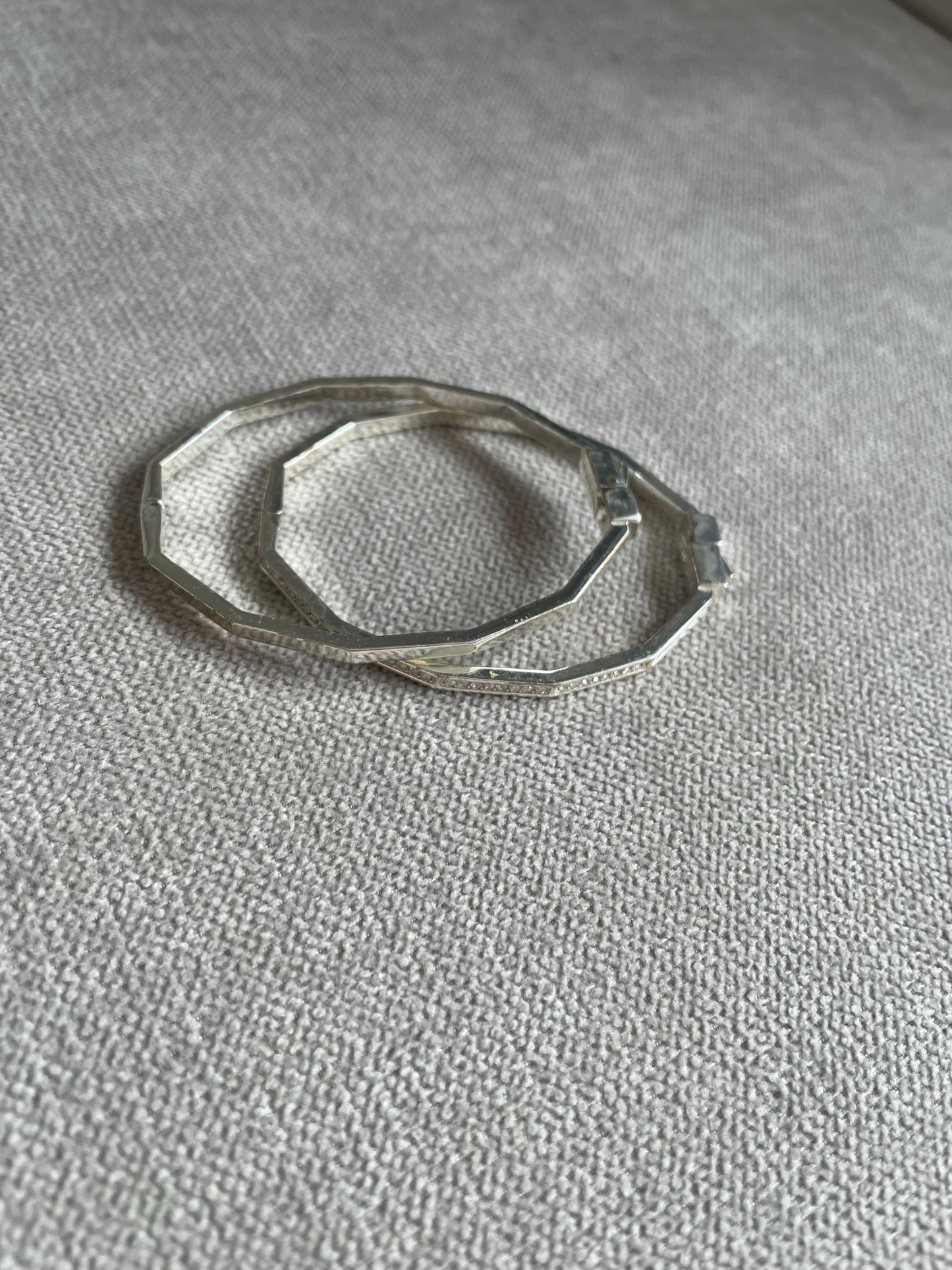 Silver Bangles